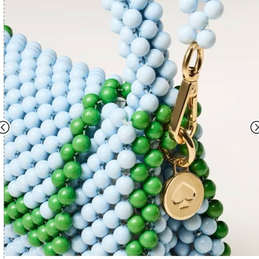 NWT Colorblock Beaded Crossbody Bag - kate spade new york x Target Green/Blue - Picture 4 of 4